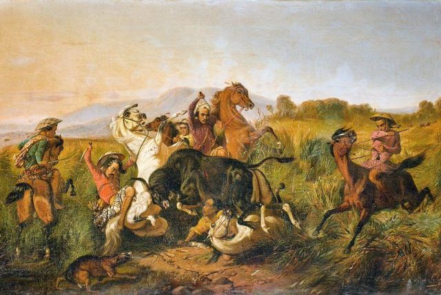 Amarah Alam dalam Lukisan Perburuan Banteng Karya Raden Saleh