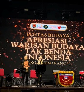 Pentas Apresiasi Warisan Budaya Tak Benda Indonesia Meriah di Kota Semarang